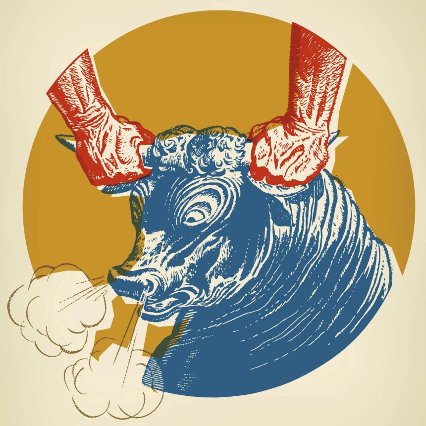 156930150 bull by the horns