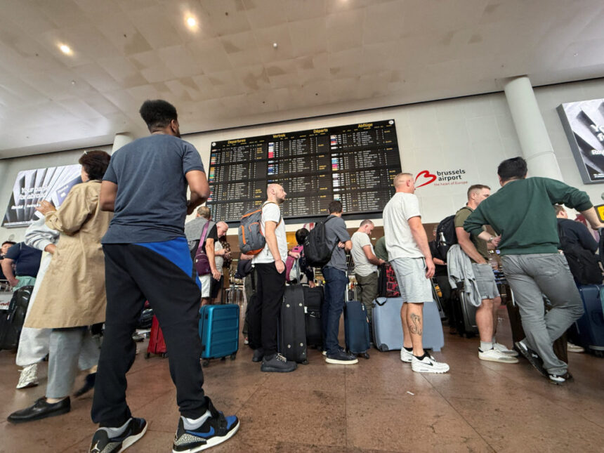 Cyberattack Disrupts Check-In and Boarding Systems at Major European Airports 1 2025 09 20T090333Z 863064294 RC2KVGA19F8O RTRMADP 3 EUROPE AIRPORTS CYBERATTACK BRUSSELS 1024x768.jp