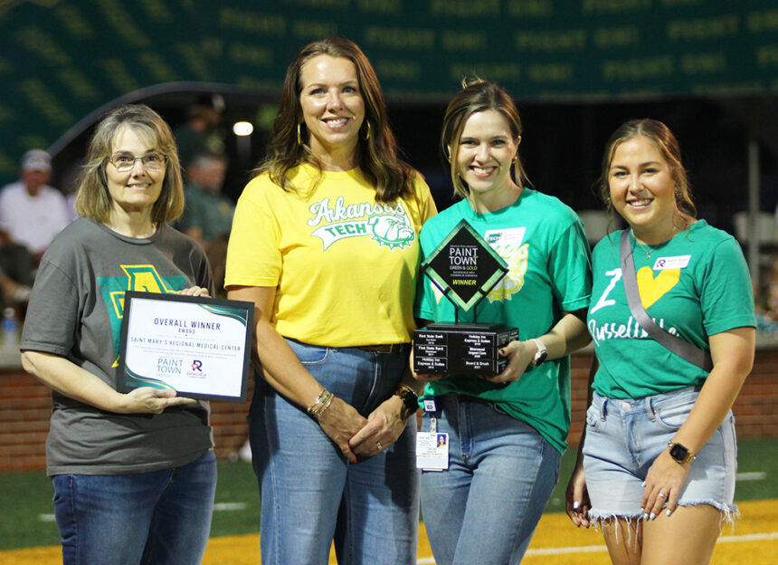 2025 Paint the Town Green and Gold Overall Winner 1000