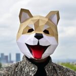 2149615446 this picture taken on april 4 2024 shows tridog a member of own the doge wearing a doge m