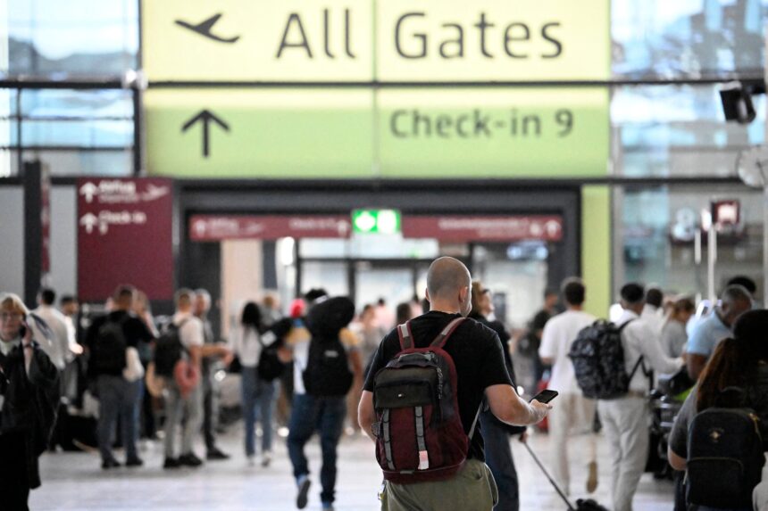 AFP 20250920 768B2FM v1 HighRes EuropeanAirportsHitByCyberRelatedDisruption