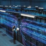 AI3d Graphics Concept Big Data Center Fe