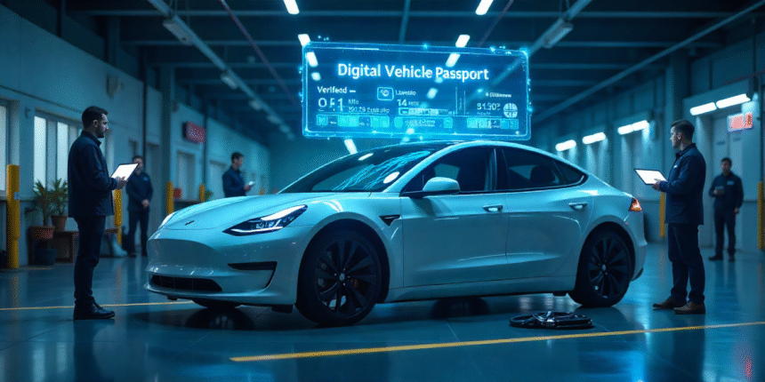 Blockchain Powered Digital Vehicle Passport