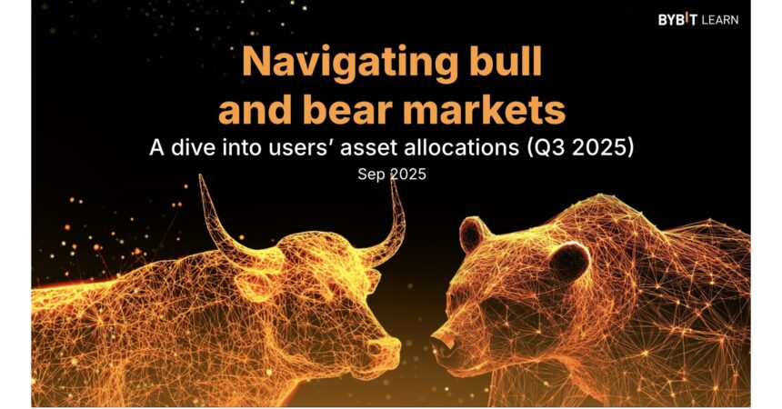 Bybit Q3 2025 Asset Allocation Report Stablecoin Holdings Drop Investors