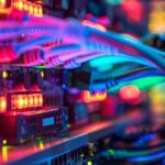 Data CenterHardware Cables Connected To