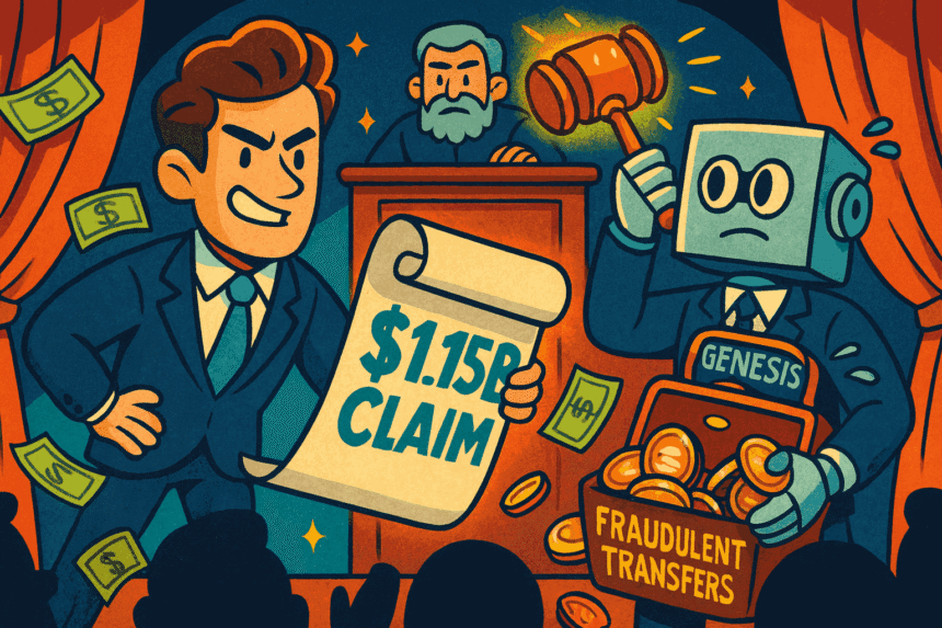 FTX Recovery Trust Sues Genesis Digital to Recover 1.15 Billion