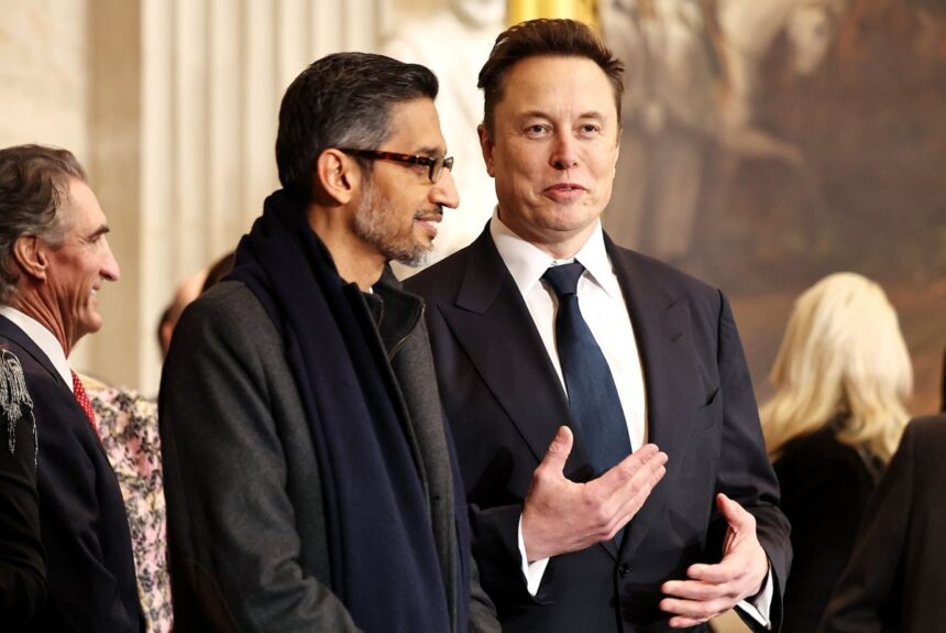 Googles parent company reaches 3 trillion market cap