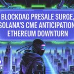 In the center the title BlockDAG Presale Surge…