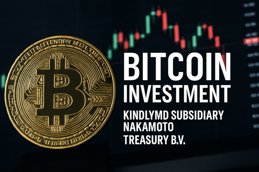 KindlyMD Subsidiary Nakamoto Makes First Investment in Foreign Publicly Listed Bitcoin Company with