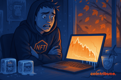 NFT sales volume drop
