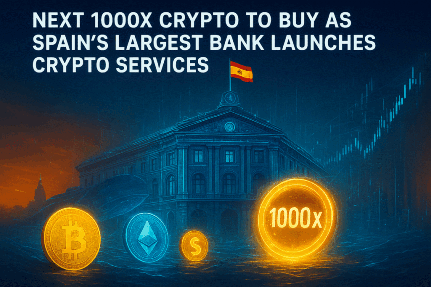 Next 1000x Crypto to Buy as Spains Largest Bank Launches Crypto Services 1024x683