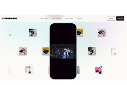Serenade screenshot Sep 2025