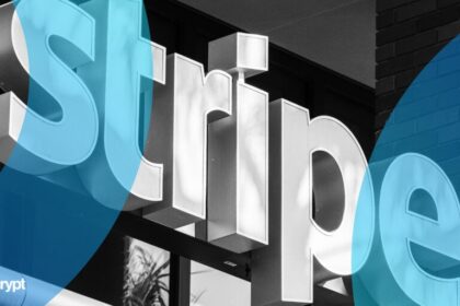 Stripe logo at their headquarters in San Francisco gID 7