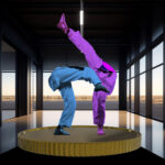 Sweatcoin Fight Legs Karate Room Gym Coin Crypto web