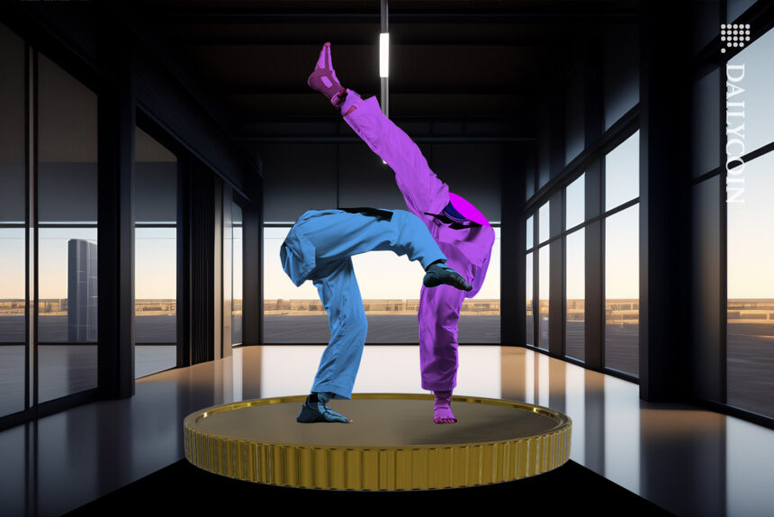 Sweatcoin Fight Legs Karate Room Gym Coin Crypto web