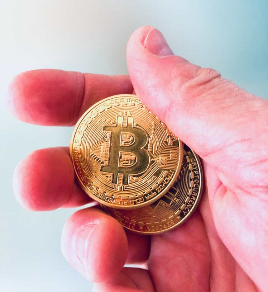 Two Bitcoin in Hand