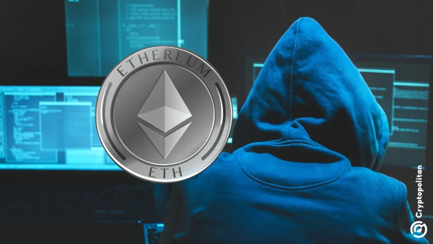 Wallet tied to the 300 million Coinbase hack buys 18.9M in Ether ETH up 4.5.webp