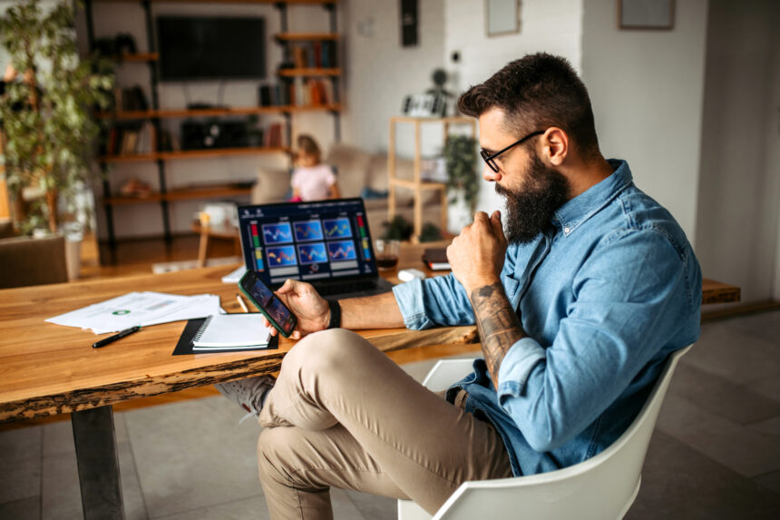 bearded computer user and charts 1347340865