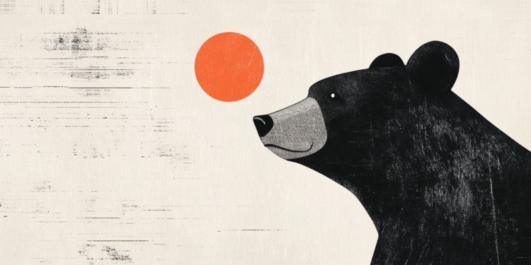 bearish cartoon Large