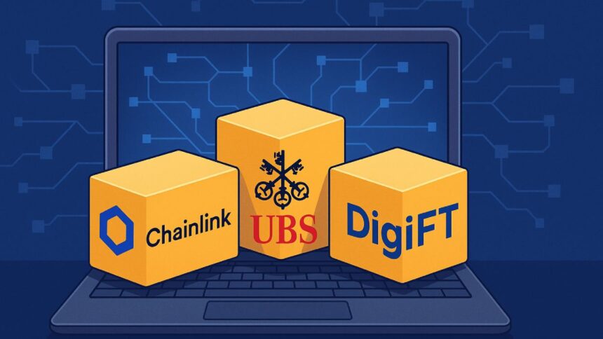 chainlink ubs and digift launch tokenized fund automation
