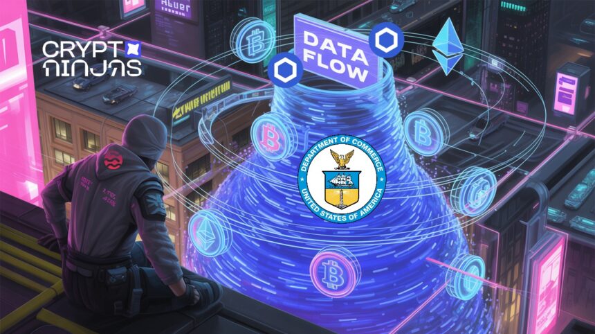 commerce department chainlink and sei collaborate
