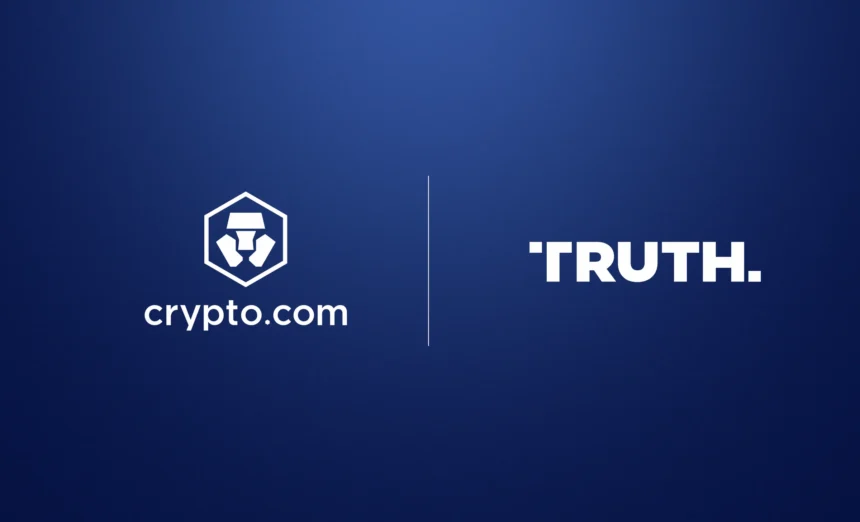 Trump Media Closes Agreement to Acquire 684.4 Million CRO Tokens from Crypto.com 1 company announcement truth static.webp