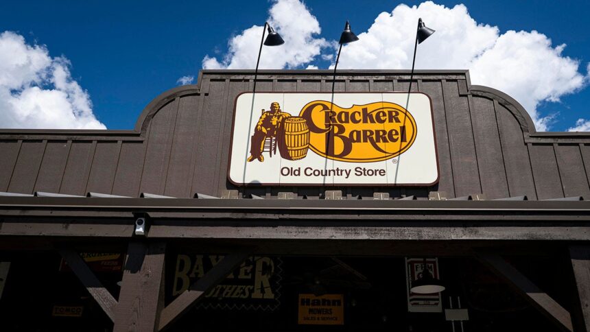 cracker barrel logo storefront