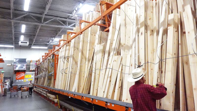 Trump Imposes New Tariffs on Imported Lumber and Furniture Products 1 gettyimages 2234407483