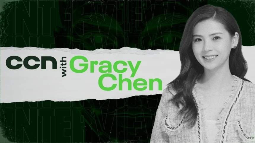gracy chen interview bitget uex cover.webp