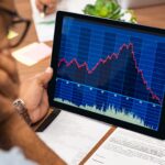 investor tablet stock market decline graph iStock 1059661940
