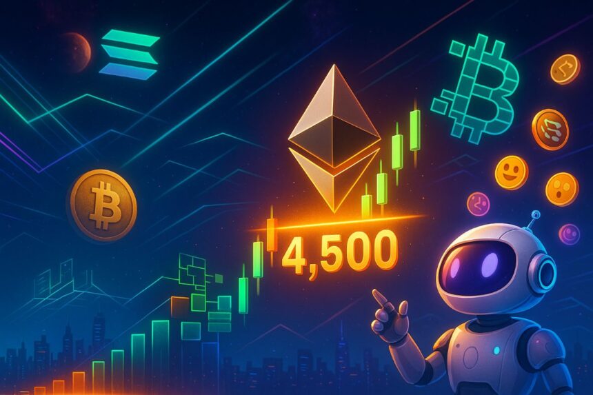 is altcoin season heating up ethereum break 4 5k