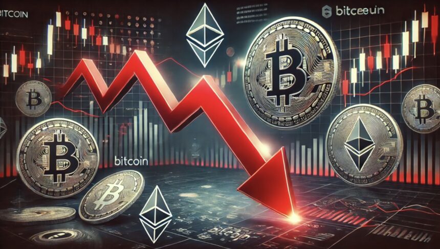 pasar crypto turun