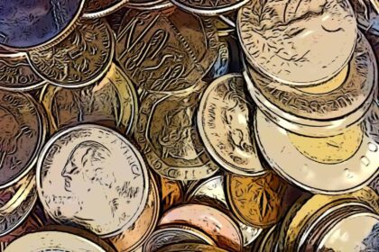 Coins Money Painting