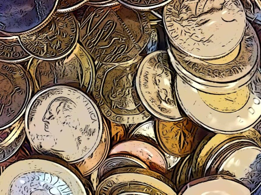 Coins Money Painting