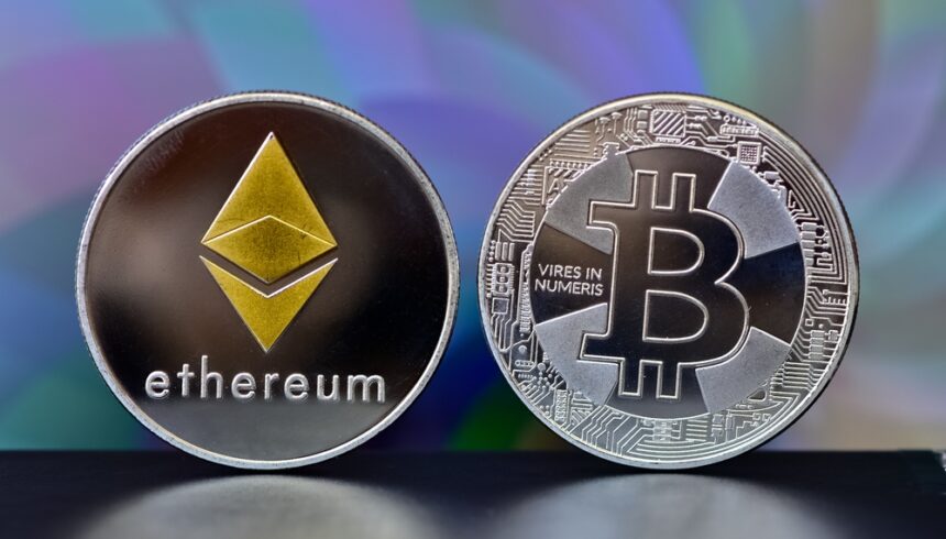 Cryptocurrencies Bitcoin Hits Record High as Ether Nears Its Own