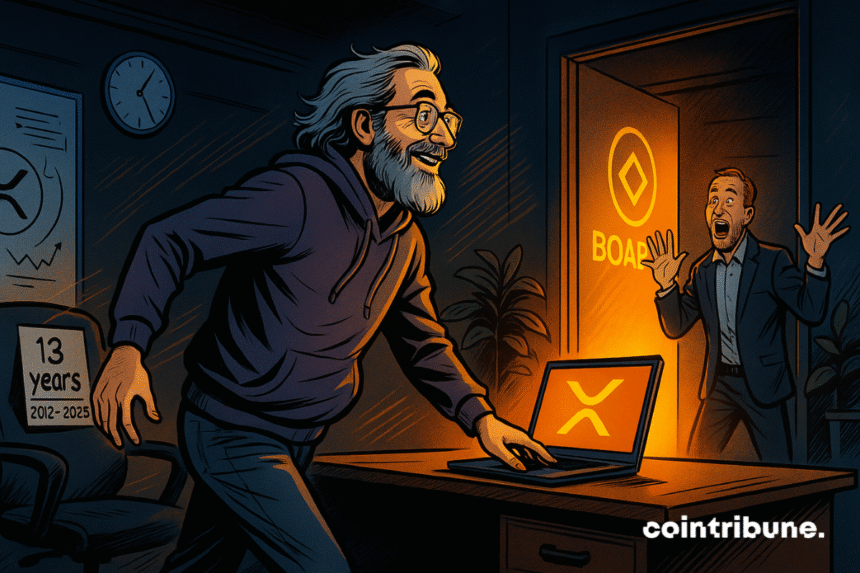 david schwartz quitte poste cto ripple crypto