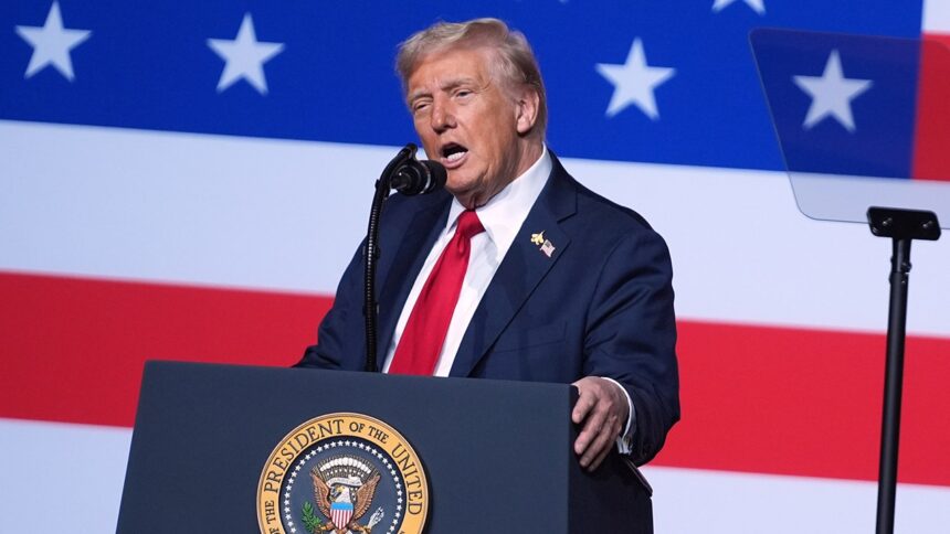 donald trump military leaders remarks quantico