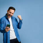 fist pump smartphone