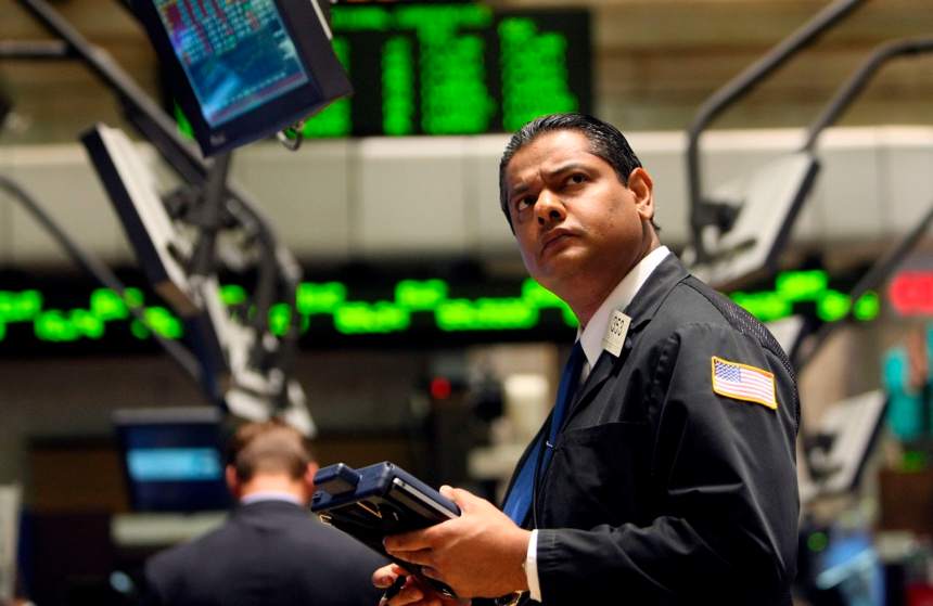 nyse floor trader invest buy sell options stock exchange getty
