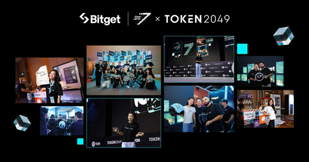 Bitget Makes A Splash at TOKEN2049 Singapore, Launching Universal Exchange Era and Celebrating 7th Anniversary 1 picture1