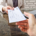 writing a check 2