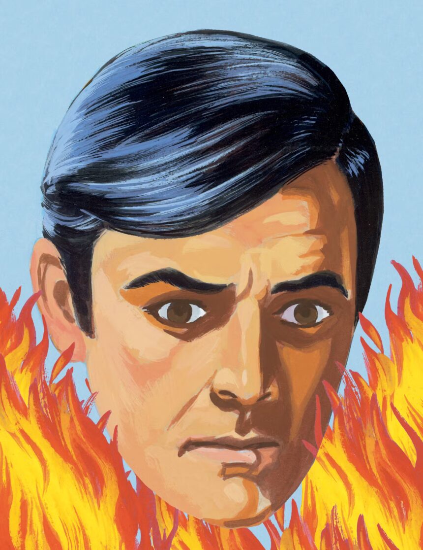 Bitcoin Falls Below $100,000 Amid Market Dread and Liquidations 1 156966153 man in flames