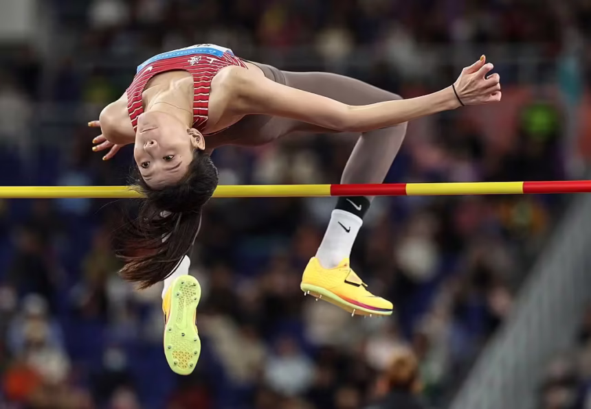 2247028195 lu jiawen of shanghai competes during the womens high jump final of athletics at chinas 1