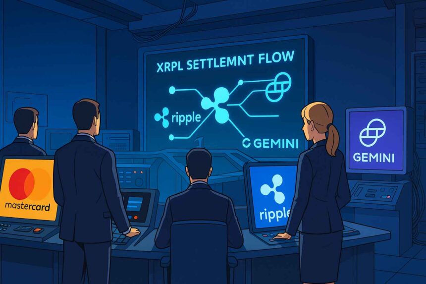 Mastercard Ripple and Gemini Test Card Payments on XRP Ledger