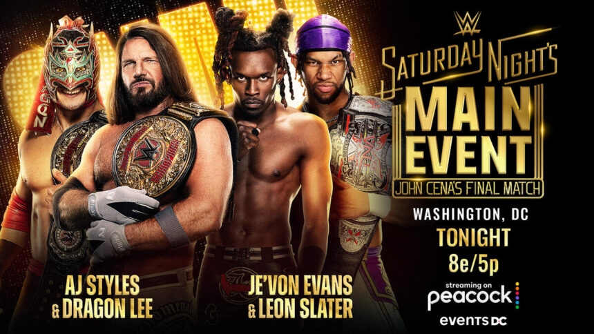 AJ Styles and Dragon Lee Face NXT Stars at Saturday Night's Main Event