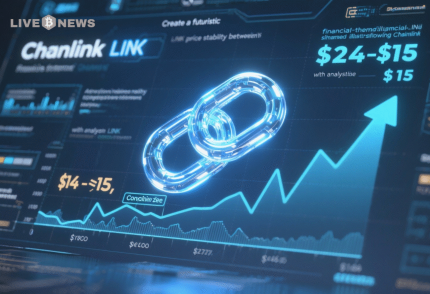 Altcoin News Chainlink Price Holds 15–14 Zone as Analysts Predict 1