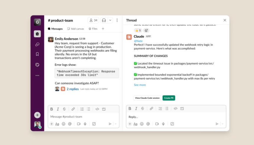 Anthropic Launches Claude Code in Slack for Enhanced Developer Collaboration
