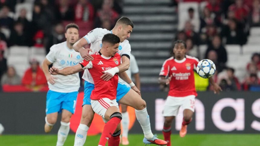 Benfica e Napoli in cerca di punti decisivi per i playoff