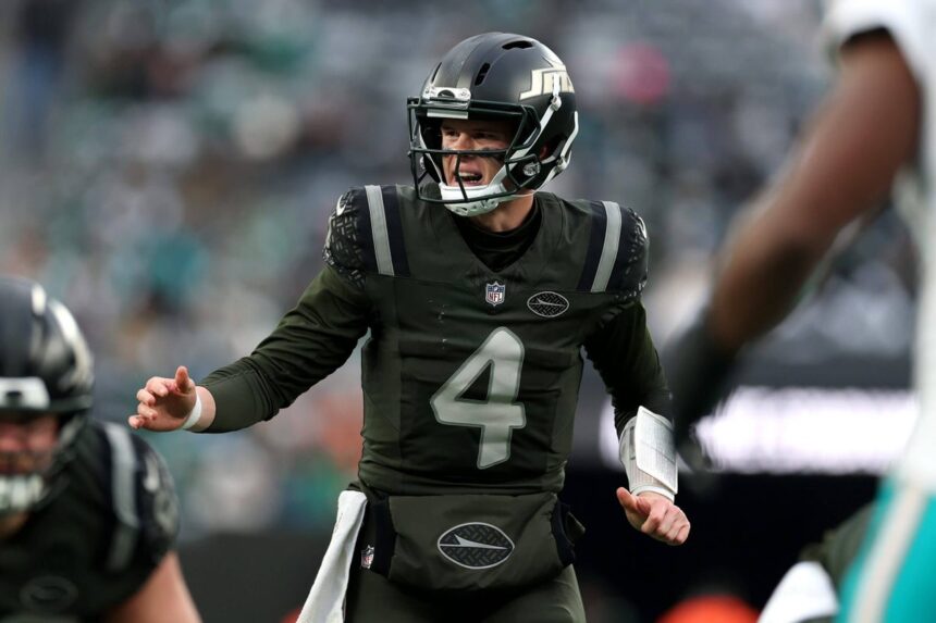 Brady Cook to Start for Jets Against Jaguars, Marking First Undrafted Rookie QB Start in 50 Years
