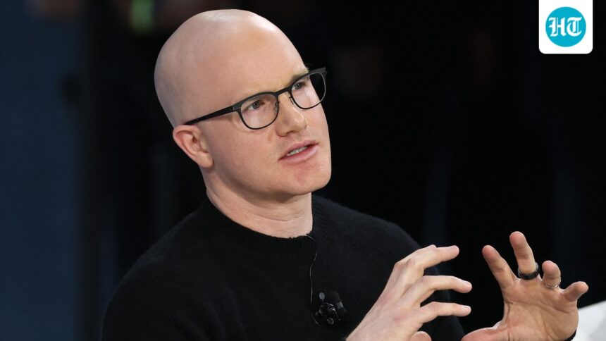 Brian Armstrong CEO Coinbase Hyderabad India 1766804969263 1766804969556
